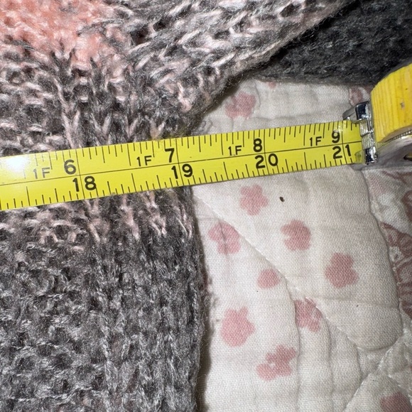 No boundaries Striped Pink and Gray Sweater Dress. Size XXL Junior GUC - Picture 7 of 9